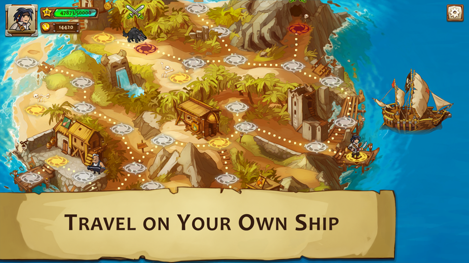 #3. Braveland Pirate (iOS) By: Tortuga Team
