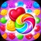 Play the sweetest match-3 game & enjoy the full-of fun hours in candy world