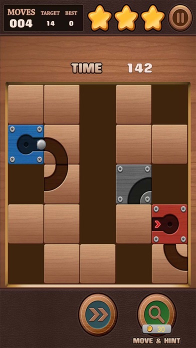 Screenshot #1 pour en mouvement balle puzzle