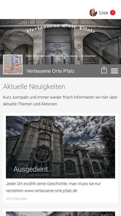 Verlassene Orte Pfalz