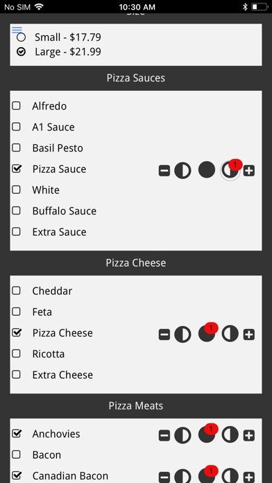 Kelsey's Pizza screenshot 4