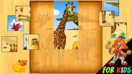 Game screenshot Wild Animals Puzzle – For Kids apk