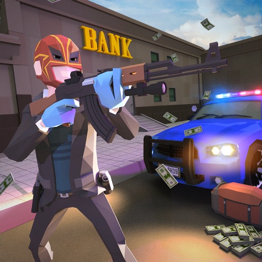 Bank Robbers Vs Police Battle iOS App