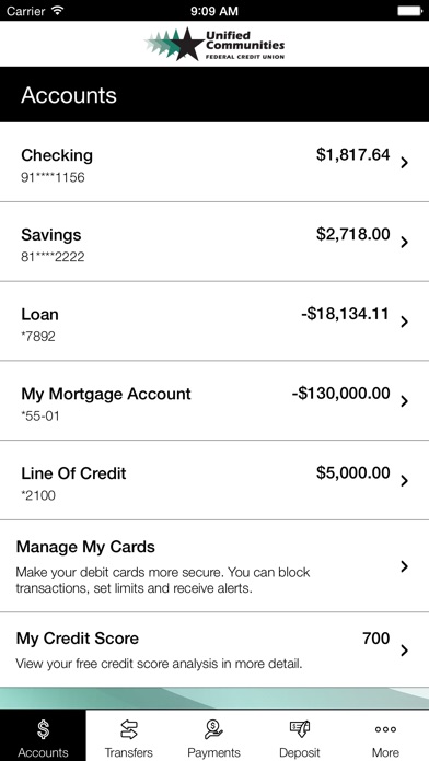 Unified Communities FCU screenshot 3