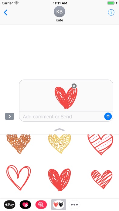 Heart & Love - stickers emojis screenshot 4