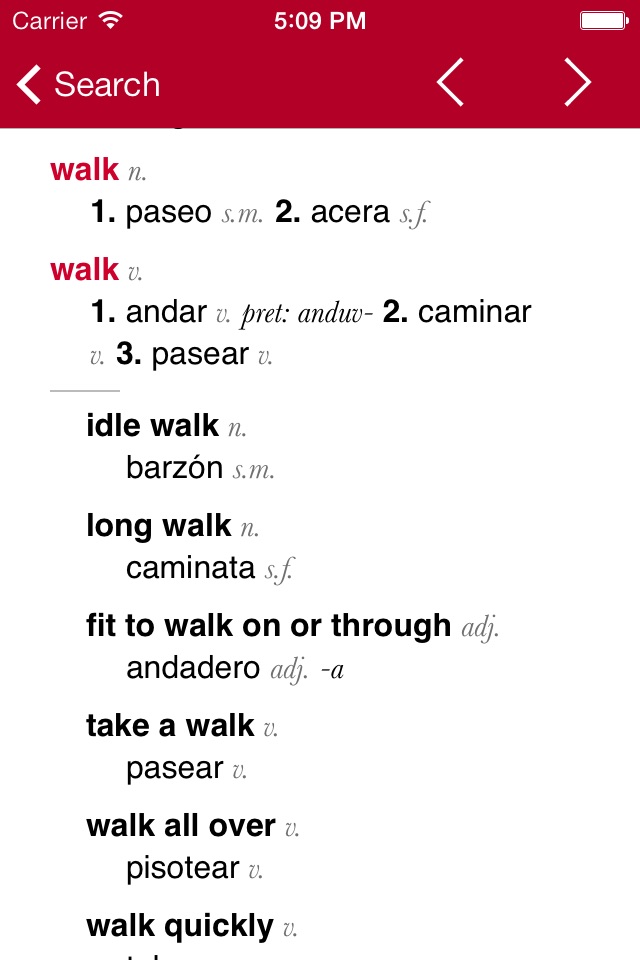 Accio: Spanish-English screenshot 2