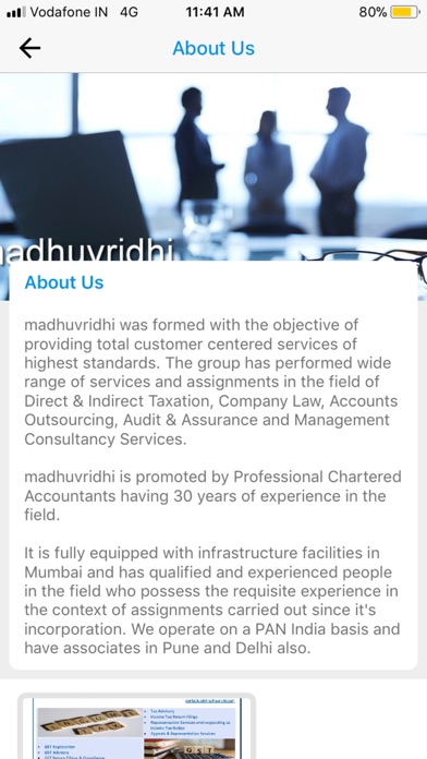 Madhuvridhi Corporate Services screenshot 2