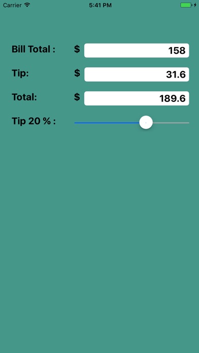 Tip Calculator Basic screenshot 2
