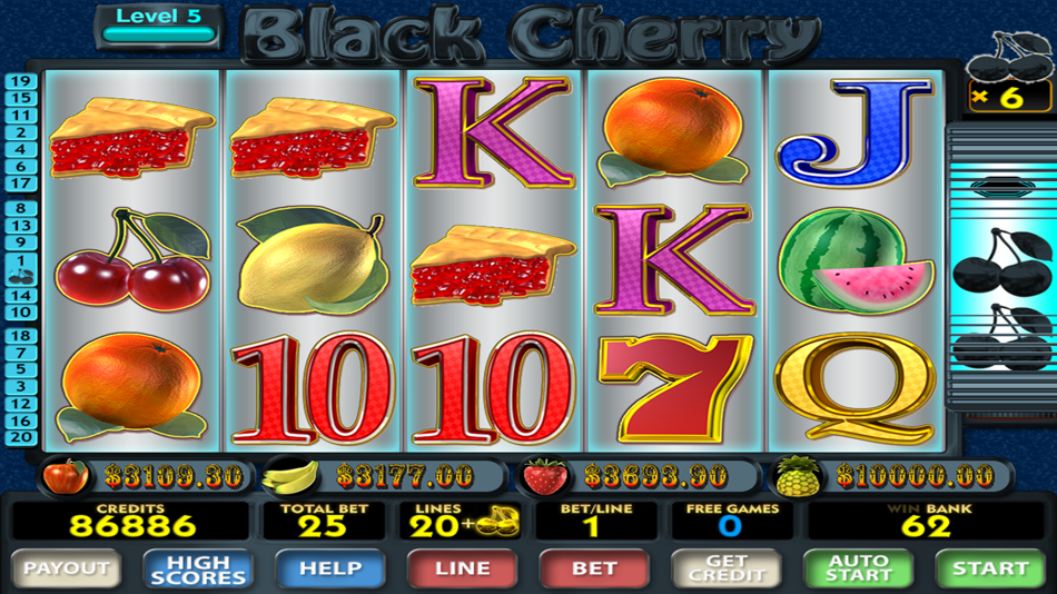 Slots! Black Cherry - 1.50 - (iOS)