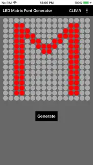 led matrix font generator айфон картинки 1
