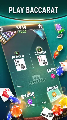 Game screenshot Blackjack & Baccarat - Casino hack