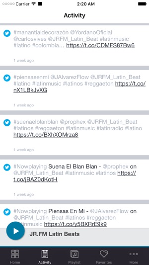 JR.FM Latin Beats(圖2)-速報App