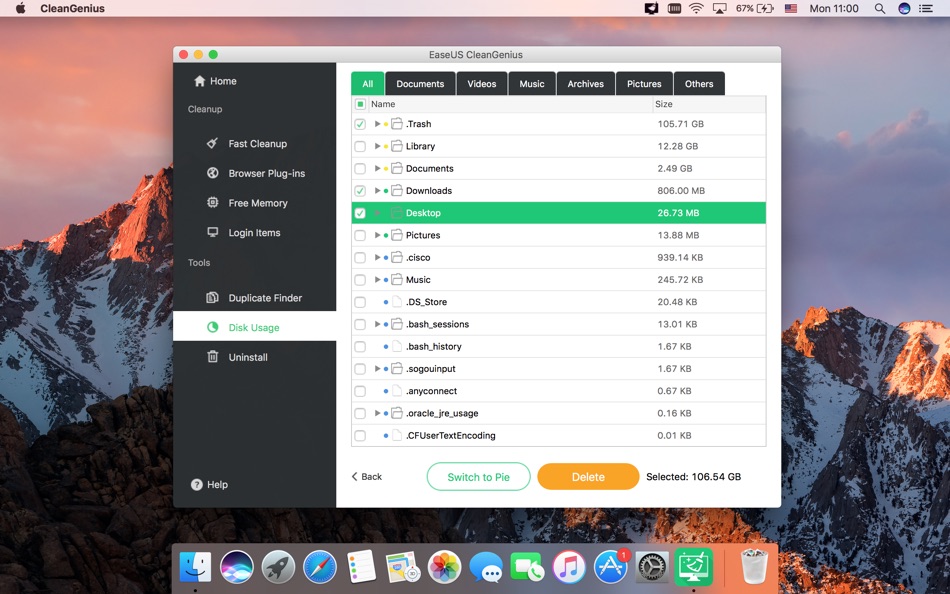 #4. EaseUS CleanGenius (macOS) 由: EaseUS Software