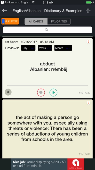 Albanian to English Dictionary screenshot 2