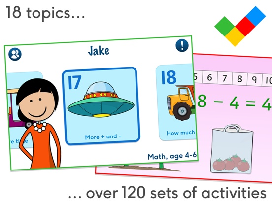 Screenshot #1 for Math, age 4-6