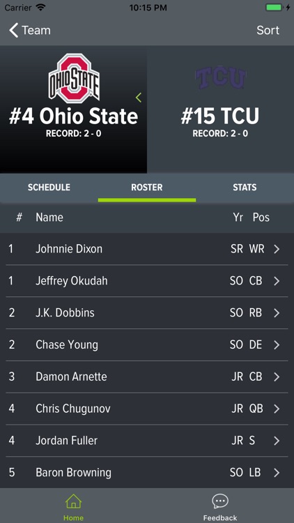 Ohio State Football 2018 screenshot-8