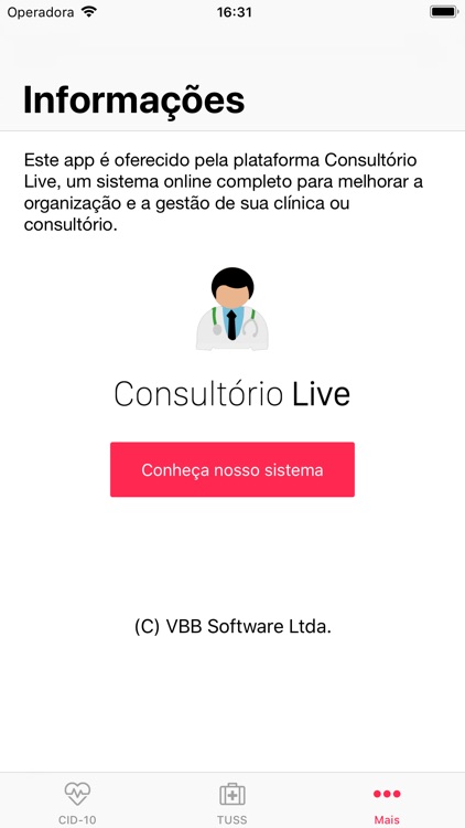 Tabelas da Saúde: CID-10, TUSS screenshot-4