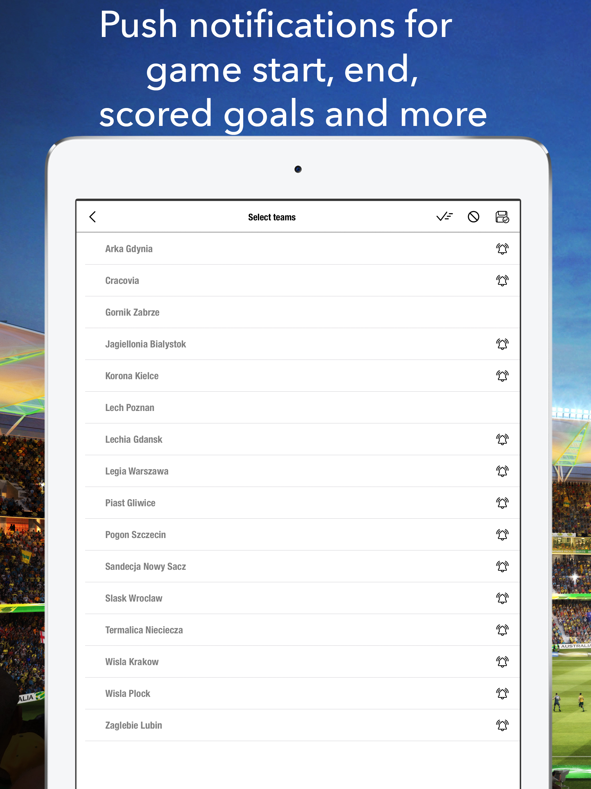 Ekstraklasa Football Results screenshot 9