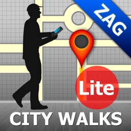 Zagreb Map and Walks