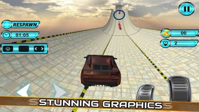 Vertical Ramp Stunts: Car Driv screenshot 1