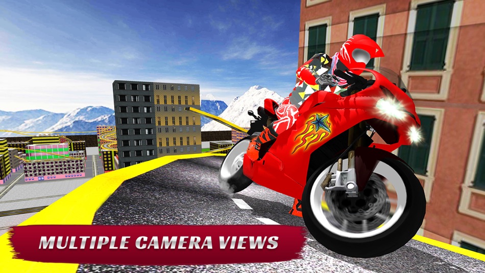 Rooftop Tricky Bike Stunts 3D - 1.0 - (iOS)