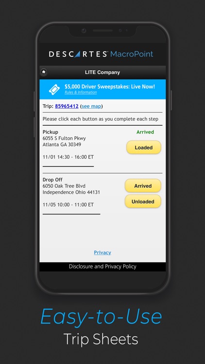 MacroPoint For Truckers