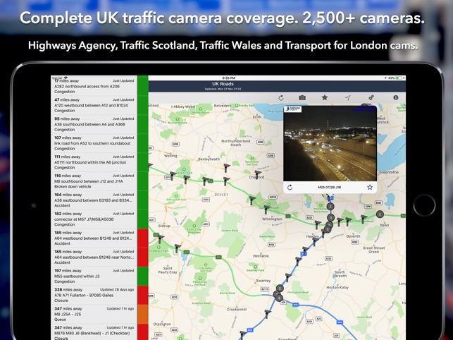 Map Of All Cameras Uk