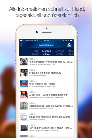 Hamburg Event-Kalender screenshot 3
