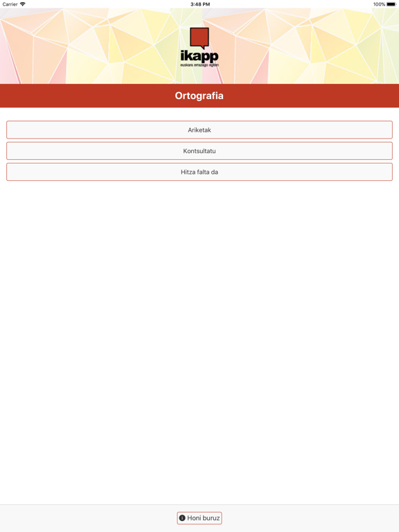 Screenshot #4 pour IKAPP Ortografia