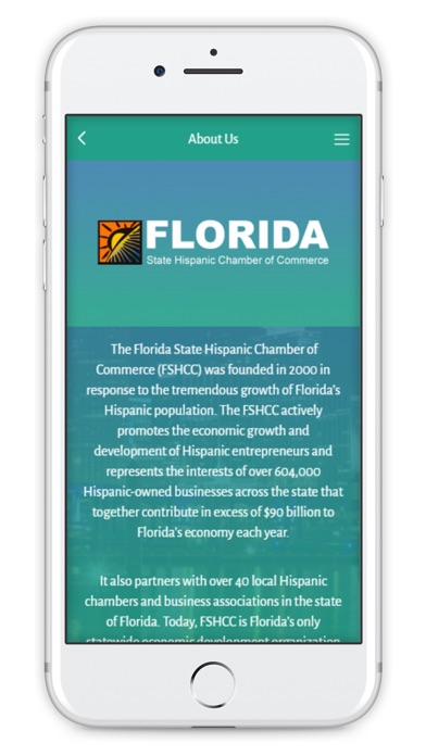 Florida Hispanic Chamber screenshot 2