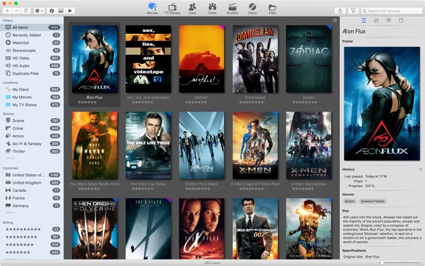 Screenshot von Movie Explorer auf dem iPhone 1