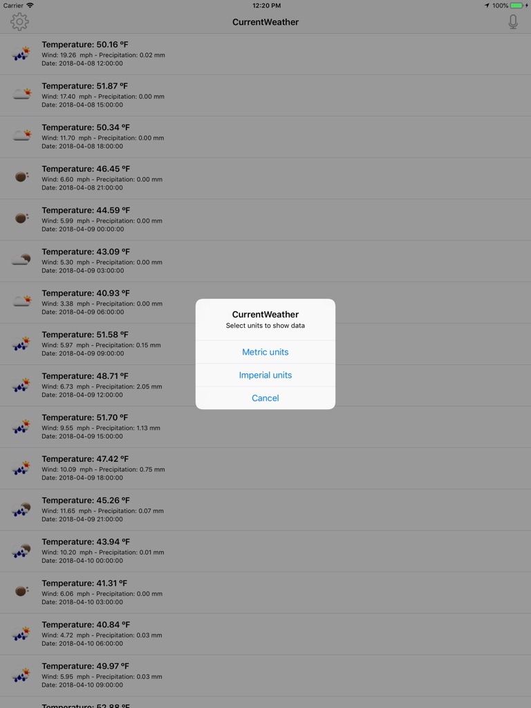 【图】CurentWeather(截图3)