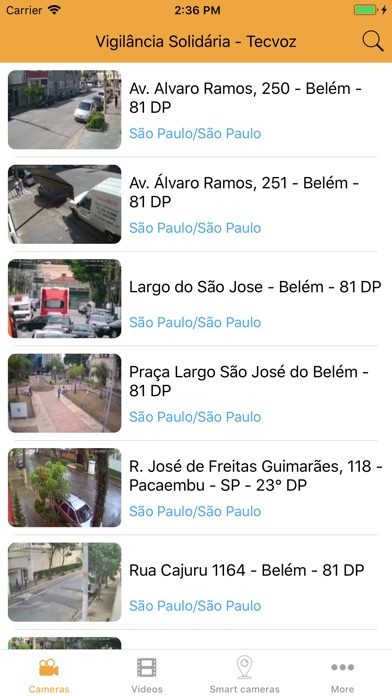 Vigilância Solidária screenshot 2