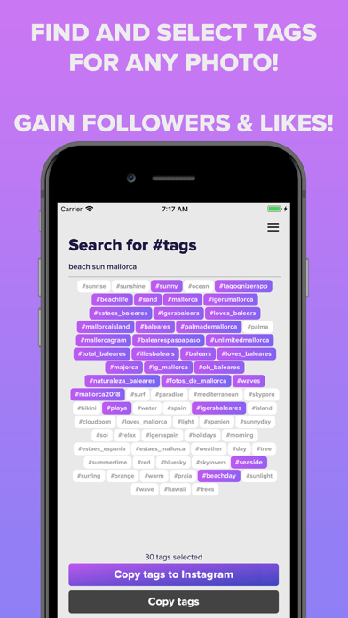 Tagognizer iPhone screenshot 1 - Social Networking app