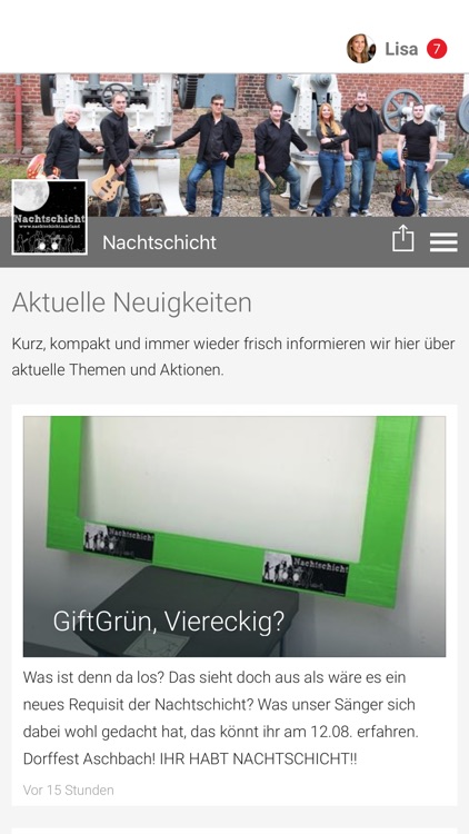 Nachtschicht App