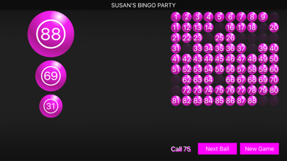 Bingo Caller Machine Screenshot