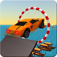 Activities of Floating Aqua Car Stunt