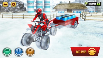 Screenshot #1 pour Coureur de cargaison Quad Bike
