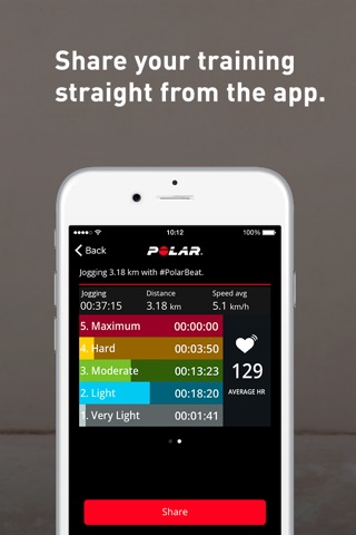 Polar Beat: Running & Fitness screenshot 4