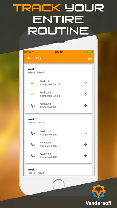 Screenshot #3 pour Sheiko Log - Weight Lifting Tracker