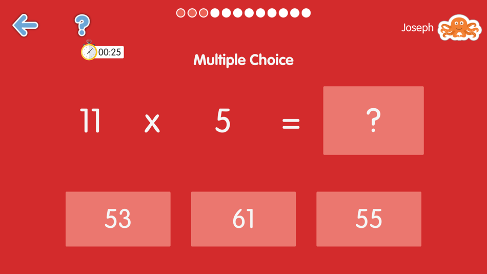 #4. Times Tables: Maths is fun! (iOS) Podle: Unit11