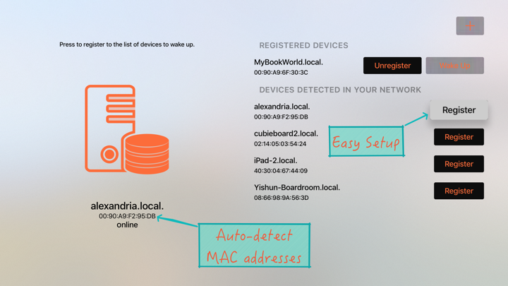 Screenshot #2 pour Rooster – Wake on LAN