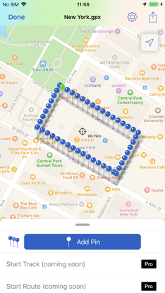 GPX Creator screenshot 1