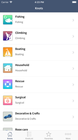 Useful Knots - Tying Guide screenshot
