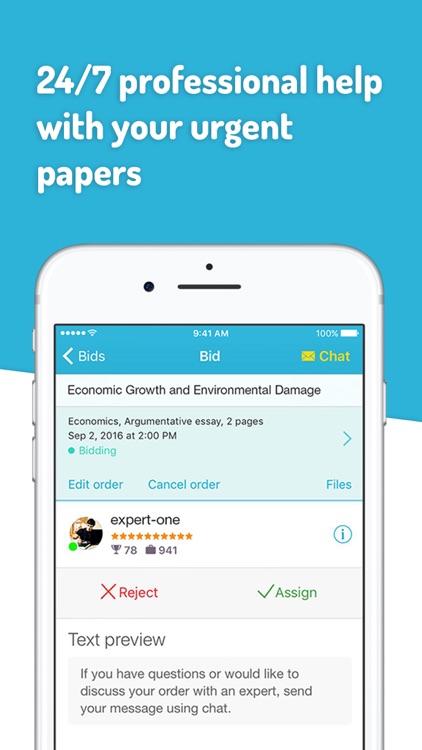 Essay writer app