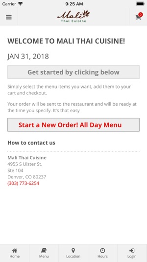Mali Thai Cuisine