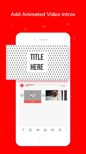 Capture d'écran de Vlogit - Video Editor sur iPhone 1