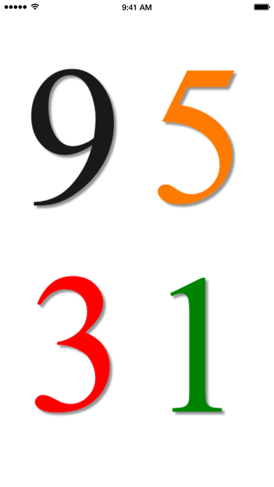 Toddler Numbers Game screenshot 1