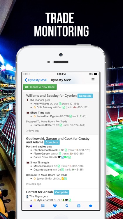 Fleaflicker Fantasy Sports screenshot-3