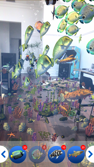 Fish Tank AR iPhone screenshot 2 - Entertainment app
